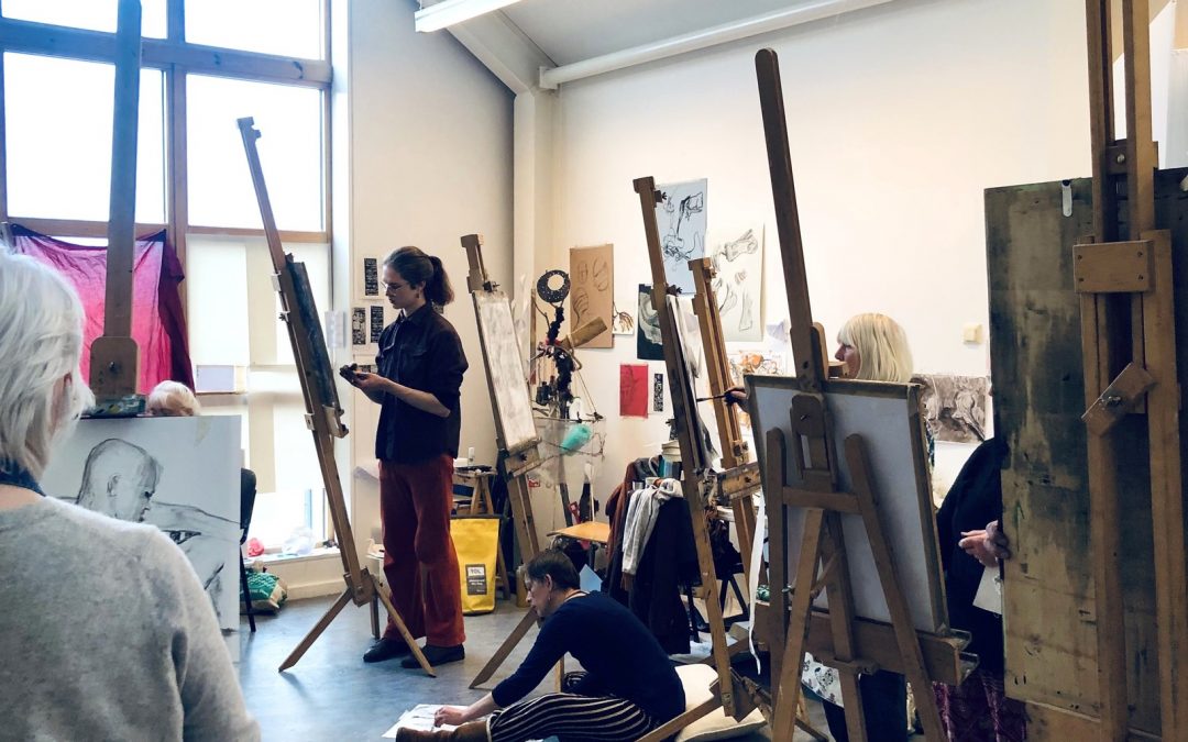 Figure and Life Drawing Class, North Uist